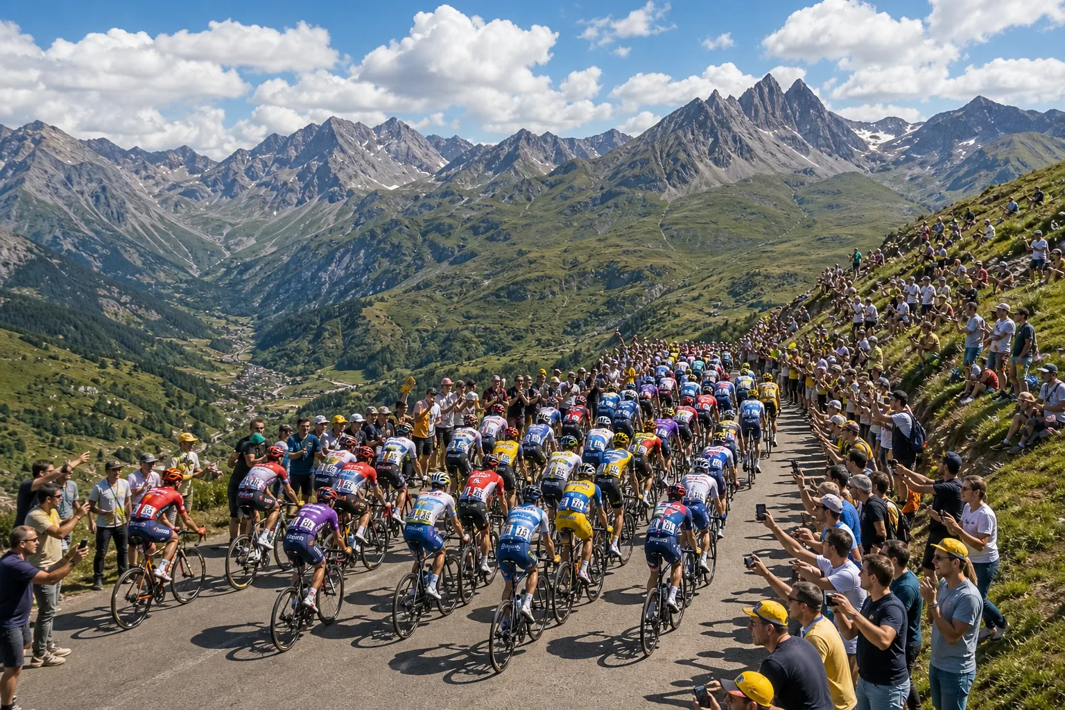 Illustration du quiz Cyclisme - Tour de France