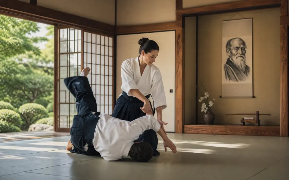 Illustration du quiz Aikido