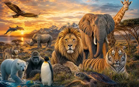 Animaux du monde