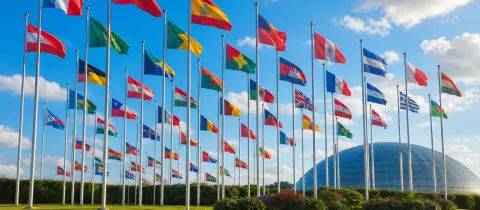 Drapeaux du monde