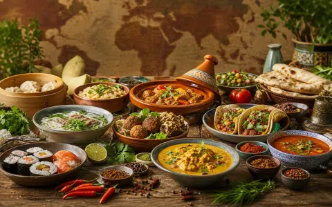 Cuisine du monde - Moyen